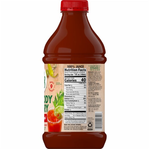 V8 Bloody Mary Mix Perspective: right