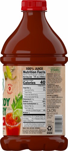 V8® Original Non-Alcoholic Bloody Mary Mix Perspective: right