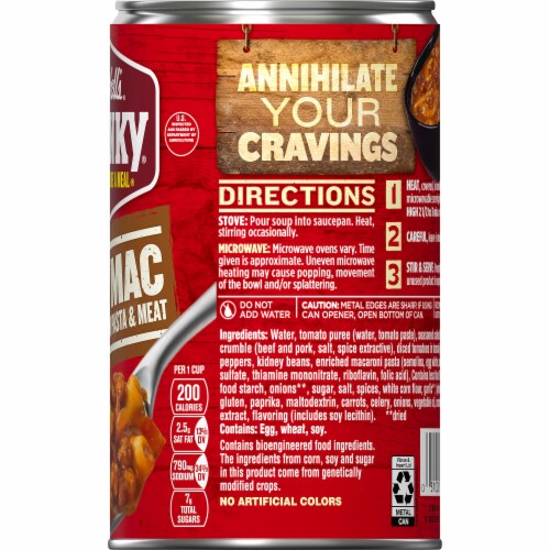 Campbell's Chunky Chili Mac Soup Perspective: right