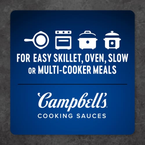 Campbell's® Cooking Sauces Creamy Parmesan Sauce Perspective: right