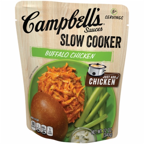 Campbell's Sauces Slow Cooker Buffalo Chicken Perspective: right