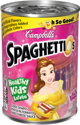 Campbell's SpaghettiOs Princess Shapes (Characters May Vary) Perspective: right