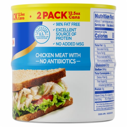 Swanson White Premium Chunk Canned Chicken Breast in Water Perspective: right