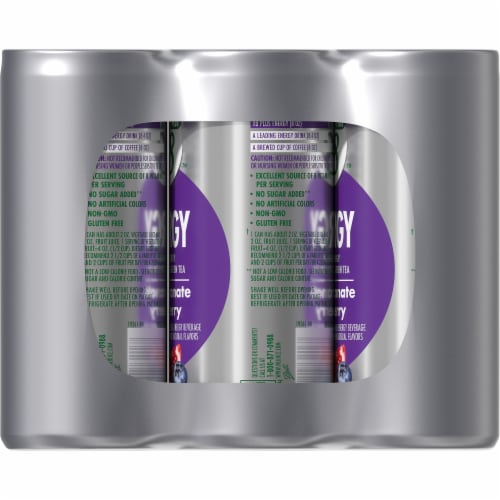 V8 +Energy® Pomegranate Blueberry Energy Drink Perspective: right