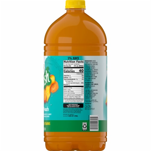 V8 Splash® Mango Peach Flavored Juice Beverage Perspective: right