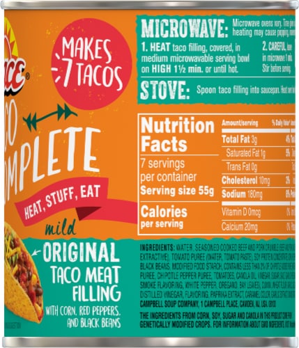 Pace Mild Taco Complete Perspective: right