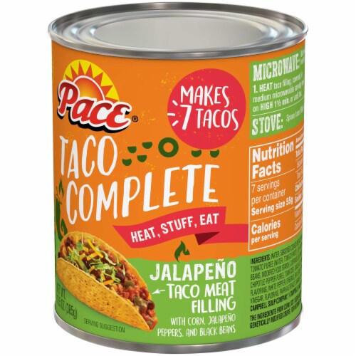 Pace Taco Complete Jalapeño Taco Meat Filling Perspective: right