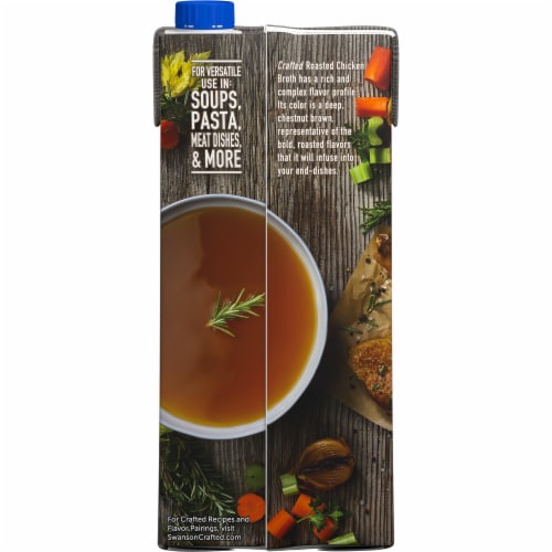 Swanson® Crafted Roasted Chicken Broth Perspective: right