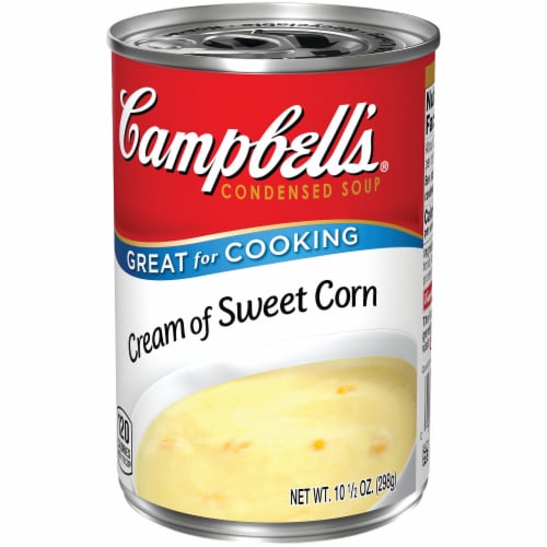 Campbell's Cream of Sweet Corn Condensed Soup Perspective: right
