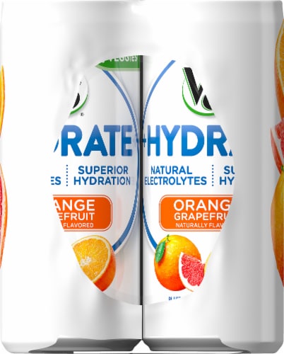 V8 +Hydrate Orange Grapefruit Juice Perspective: right