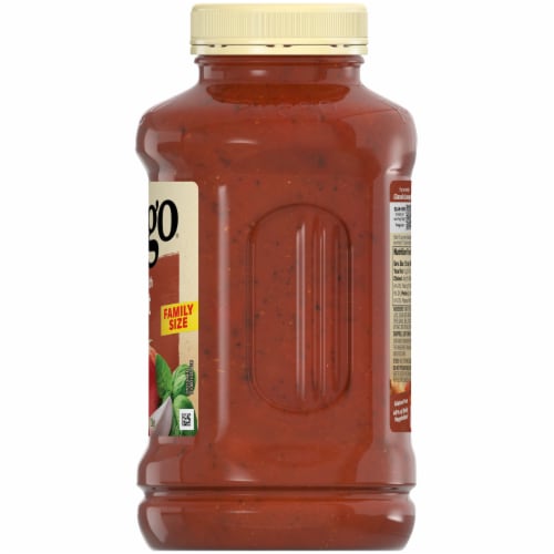 Prego® Italian Pasta Sauce Flavored With Meat Jar Perspective: right