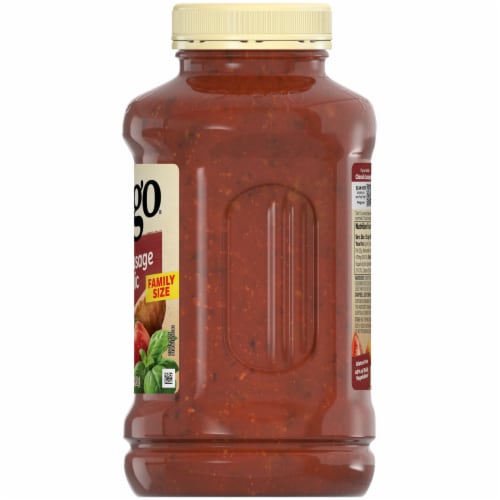 Prego® Italian Sausage & Garlic Meat Sauce Perspective: right