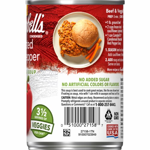 Campbell's Condensed Red Pepper Soup Perspective: right