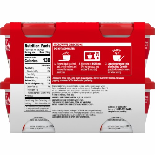 Campbell's® Creamy Tomato Soup Pack Perspective: right