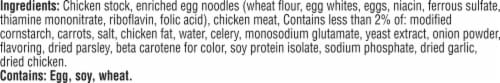 Campbell's® Homestyle Chicken Noodle Soup Microwavable Bowl Perspective: right