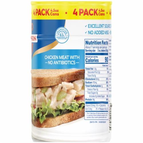 Swanson® White Premium Chunk Canned Chicken Breast in Water Perspective: right