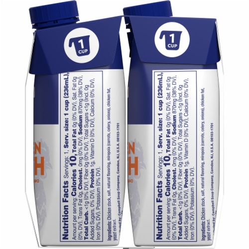 Swanson 100% Natural Chicken Broth Quick Cups Perspective: right