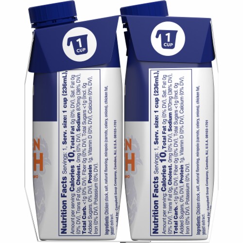 Swanson 100% Natural Chicken Broth Quick Cups Perspective: right