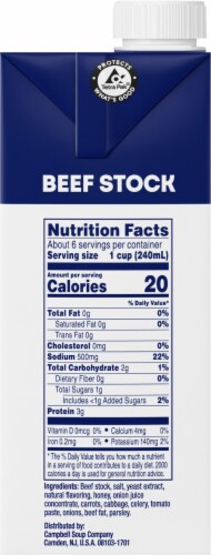 Swanson® 100% Natural Beef Stock Perspective: right