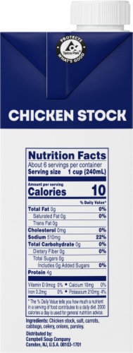 Swanson® 100% Natural Chicken Stock Perspective: right