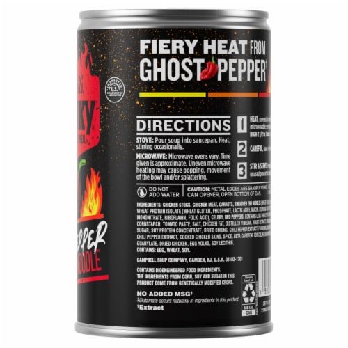 Campbell's® Chunky® Ghost Pepper Chicken Noodle Soup Perspective: right