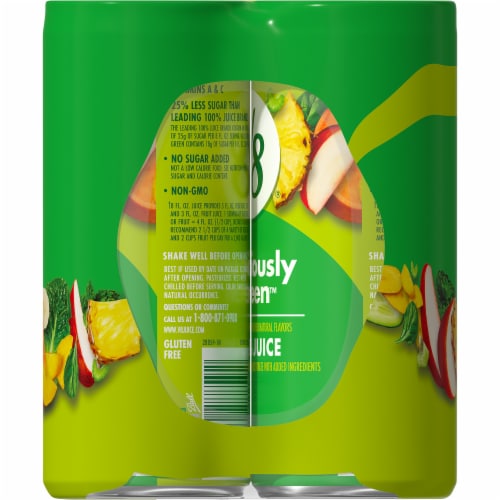 V8® Deliciously Green™ Juice Perspective: right