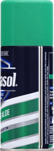 Barbasol Soothing Aloe Shaving Cream Perspective: right