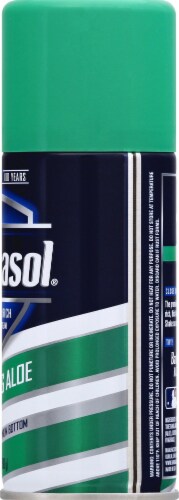 Barbasol® Soothing Aloe Shaving Cream Perspective: right