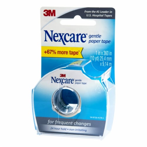 Nexcare Flexible Clear First Aid Tape Dispenser Perspective: right