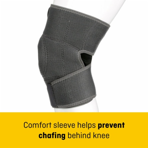 Futuro™ Adjustable Comfort Fit Knee Support - Grey Perspective: right
