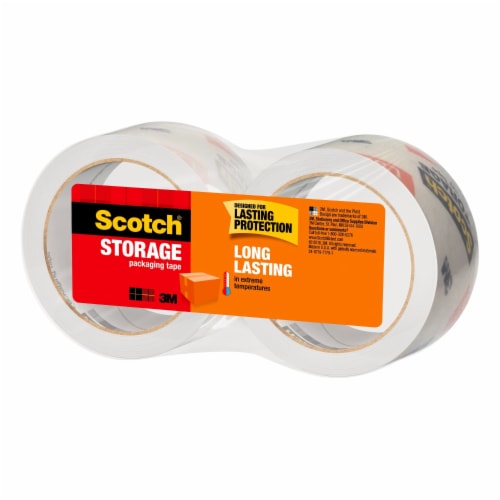 Scotch® Mailing and Storage Tape - 2 Pack Perspective: right