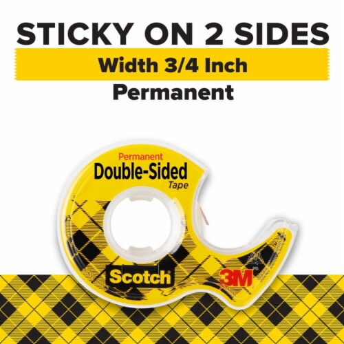Scotch® Permanent Double-Sided Tape Perspective: right