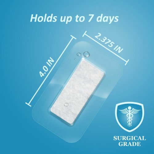 Nexcare™ Tegaderm™ + Pad Waterproof Transparent Sterile Adhesive Dressings Perspective: right