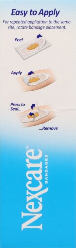 Nexcare™ Clear Waterproof Bandages Assorted Sizes Perspective: right