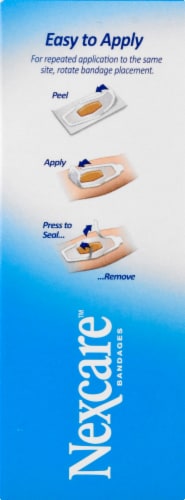 Nexcare™ Waterproof Clear Assorted Bandages Perspective: right