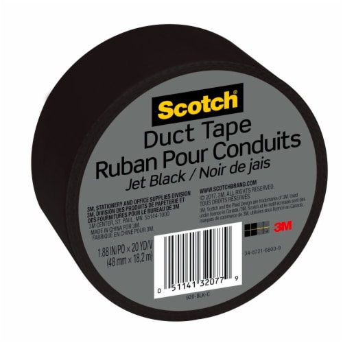 Scotch® Duct Tape - Jet Black Perspective: right