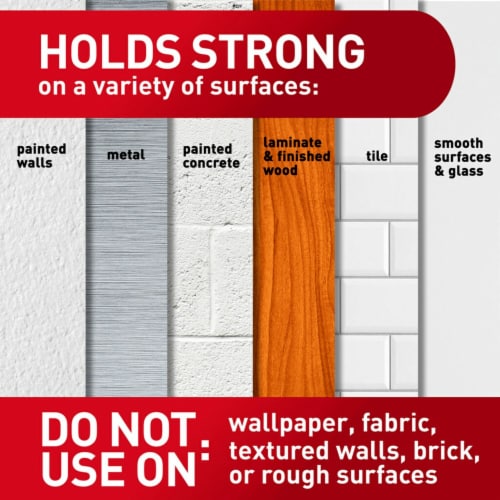 Command™ Damage-Free Hanging Medium Picture Hanging Strips - White Perspective: right