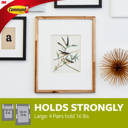 Command™ Damage-Free Large Picture Hanging Strips Perspective: right