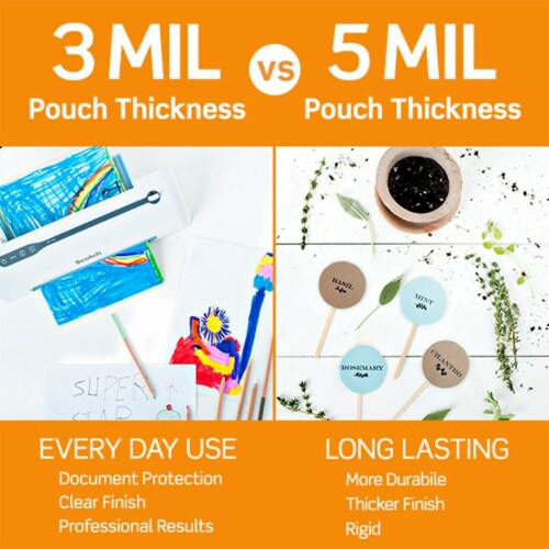 Scotch™ POUCH,THERML,BDGE,100,CLR TP5852-100 Perspective: right