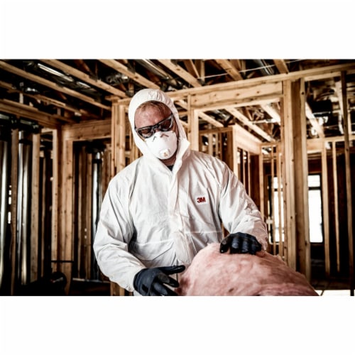 3M Cool Flow Valve Multi-Purpose Particulate Respirator Perspective: right