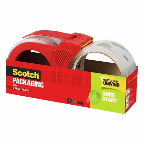 Scotch® Sure Start Shipping Packaging Tape Kit Perspective: right