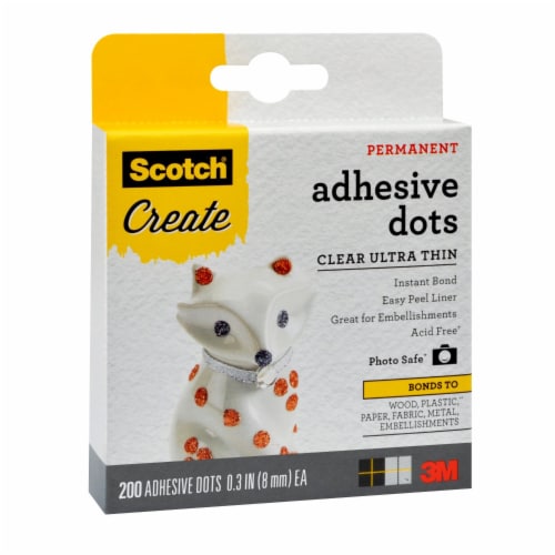 Scotch Permanent Ultra-Thin Adhesive Dots Perspective: right