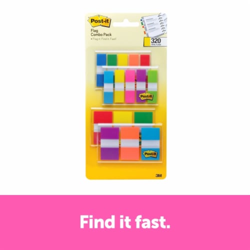 Post-it® Flags Combo Pack - Assorted Perspective: right