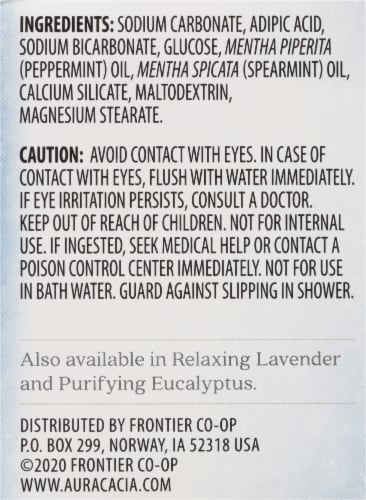 Aura Cacia® Shower Tablets - Reviving Peppermint Perspective: right