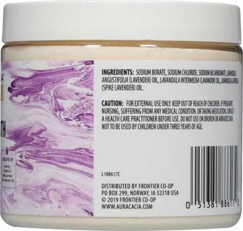 Aura Cacia Lavender Harvest Mineral Bath Perspective: right