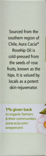 Aura Cacia Organic Rosehip Oil Perspective: right