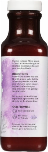 Aura Cacia Relaxing Lavender Shower Salt Perspective: right