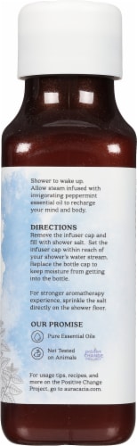 Aura Cacia® Refreshing Peppermint Shower Salt Perspective: right