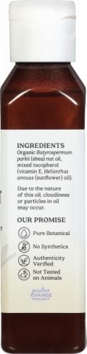 Aura Cacia Organic Shea Nut Skin Care Oil Perspective: right