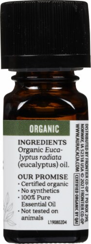Aura Cacia Organic Eucalyptus Oil Perspective: right
